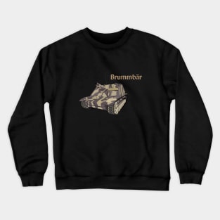 Brummbär German WW2 Armored Infantry Support Gun Crewneck Sweatshirt